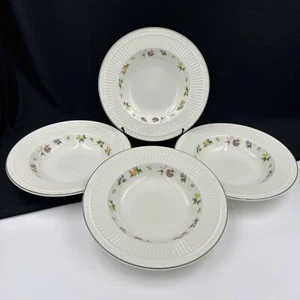 Mikasa Sunshine Lane DD903 Juego de (4) cuencos de sopa de borde grande de 9 1/2” •PRÍSTINO• - Imagen 1 de 13