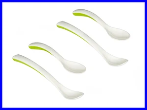 NEU Baby Utensilien 2 Fütterungen 2 Babylöffel - aus harmlosem BPA-freiem Material - Bild 1 von 2
