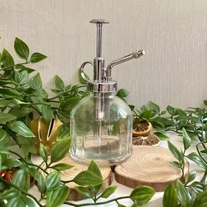 200ML GLASS PLANT MISTER, VINTAGE APOTHECARY STYLE SPRAY BOTTLE, ATOMISER, DECOR - Picture 1 of 8