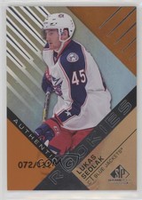 2016-17 SP Game Used Orange Rainbow Draft Year /111 Lukas Sedlak #156 Rookie RC