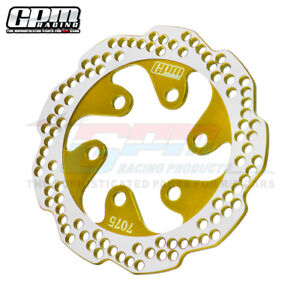 GPM Aluminum 7075 Rear Brake Disk For LOSI 1/4 Promoto-MX Motorcycle FXR