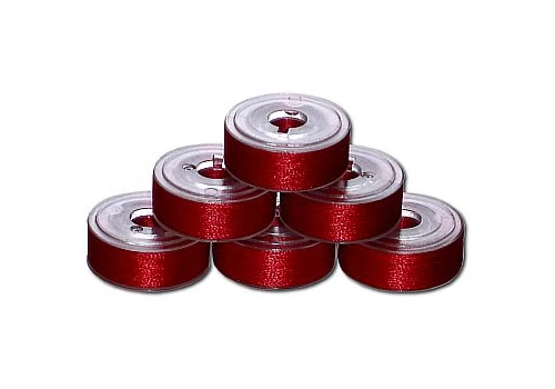 72 Plastic Sided Prewound Embroidery Bobbins *L* 60wt Available in 24 Colors - Image 1 of 1