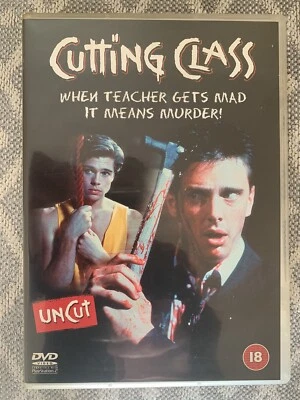 Cutting Class Uncut Version Brad Pitt 80s Slasher Horror DVD Teen Thriller - Image 1 of 4
