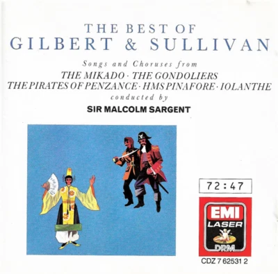 The Best Of Gilbert & Sullivan - CD & Artwork only (D3) SALE - Image 1 of 2