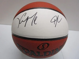 Giannis Antetokounmpo Khris Middleton Bucks Dual Autographed Basketball PAAS COA - Picture 1 of 2