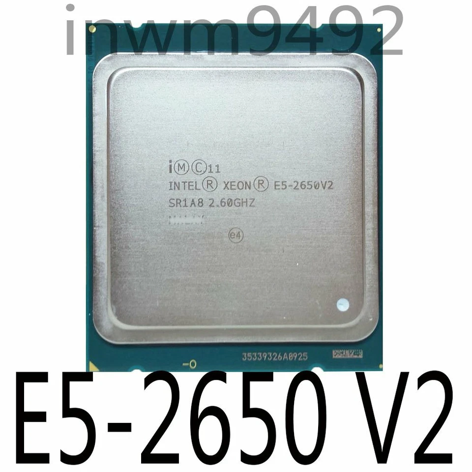 Intel Xeon E5-2620 V2 2630 V2 2640 V2 E5-2650 V2 LGA2011 CPU Processor - Image 1 of 1