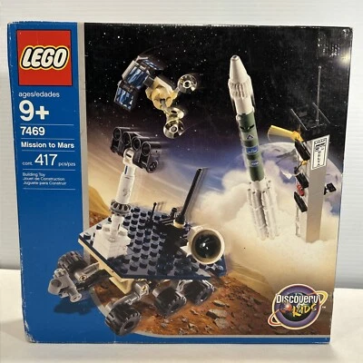 乐高 7469 火星任务 417 件太空 NASA Discovery Kids 2003 全新未拆封 — 第 1/4 张图片