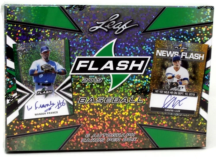 2019 LEAF FLASH BASEBALL HOBBY BOX BLOWOUT CARDS - Image 1 of 2