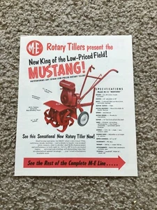 1953  Milwaukee Rotary Tillers, original sales literature. - Picture 1 of 3