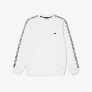 Sudadera Lacoste Blanco Cinta Logo Para Hombre Talla M L XL XXL SH5073 - Imagen 1 de 4