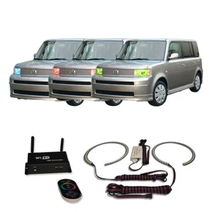 RGB Multi Color WIFI Headlight Halo kit for Scion xB 04-07 - Picture 1 of 6