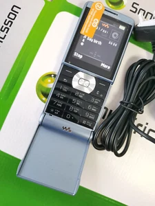 Telefono cellulare Sony Ericsson w350i Blue Walkman cellulare sbloccato originale - Foto 1 di 10