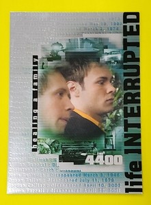 2007 Inkworks The 4400 Season 2 "Life Interrupted" L5   Healing a Family