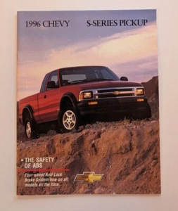 1996 Chevy S-Series Original Car Sales Brochure Catalog Canadian 23 Pages - Picture 1 of 6