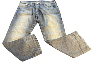 Buffalo David Bitton Six-X Slim Straight Jeans Size Waist 38 Length 30 NWD - Picture 1 of 11