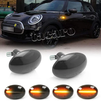 2X Luz de señal LED lateral secuencial para Mini Cooper R55 R56 R57 R58 R59 Foto 1 de 4