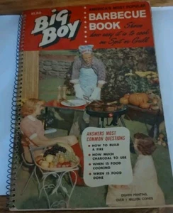 Big Boy Barbecue Book Vintage 1963 Outdoor Cooking - Picture 1 of 4