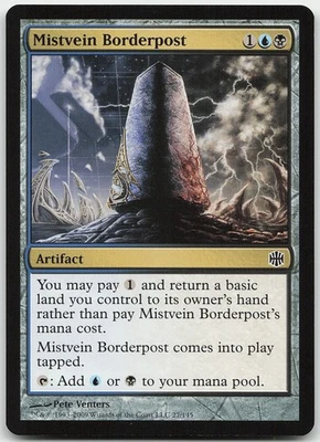 Mistvein Borderpost 27 Common Alara Reborn NM MTG - Image 1 of 2