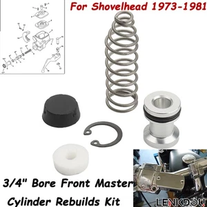 #45063-72 Front Master Cylinder Rebuild Kit For Harley FL / FX / XL 1973-1981 - Picture 1 of 8