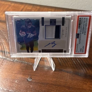 2023 Impeccable Football Bijan Robinson Rookie Patch Autograph /99 PSA 9 MINT #R - Bild 1 von 4