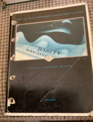 Catálogo de piezas pintadas Harley Davidson 1989-2007 Foto 1 de 2