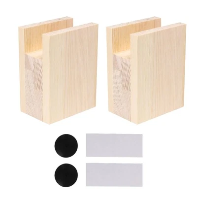 2 ШТ. 4-дюймовые сверхпрочные подъемники для кровати мебель стояк для дивана кресла дивана - Изображение 1 из 4