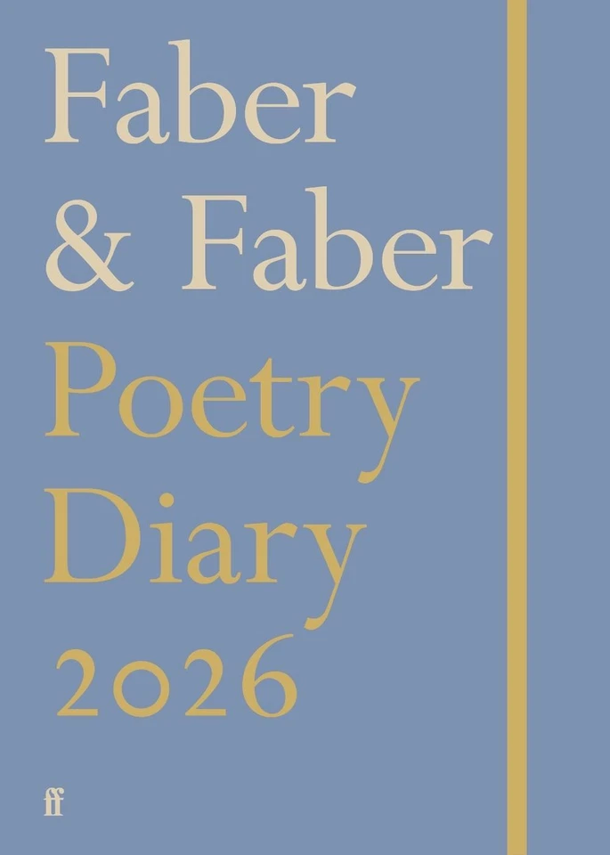 Faber Poetry Diary 2026 by Various Poets Hardcover Book - Image 1 of 1