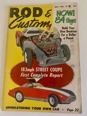 Rod & Custom Magazine May 1955 — Barnes-Larsen Super Streetliner - Image 1 of 2