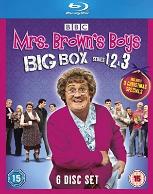 Mrs Brown's Boys - Big Box Series 1-3 [Blu-ray] [2012] - DVD  FUVG The Cheap - Image 1 of 2