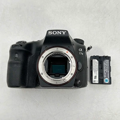 Sony Alpha 77 II 24.3MP Digital SLR DSLR Kamera Body Only 16282 ShutterCount - Bild 1 von 4
