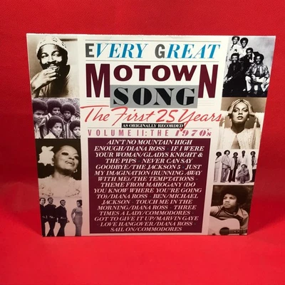 VARIOUS Every Great Motown Song The First 25 Years Volume II The 1970's vinyl LP - Image 1 of 3