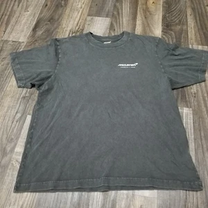 Abercrombie & Fitch Vintage inspired McLaren t-shirt black wash size M reg fit - Picture 1 of 10