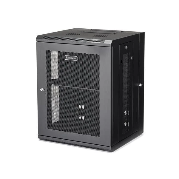 Startech.Com 4 Post 15U Wall Mount Rack Cabinet With Hinge - Image 1 of 1