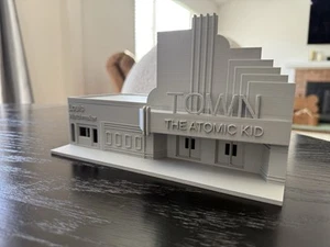 Cine de ciudad pequeña calibre HO escala 1/87 - construido y montado - Imagen 1 de 6