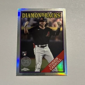 Corbin Carroll 2023 Topps Chrome Update '88 Topps Refractor Insert Rookie  - Imagen 1 de 2
