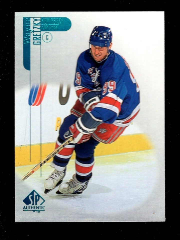Auténtico SP #56 1998-99 Wayne Gretzky Rangers Foto 1 de 1