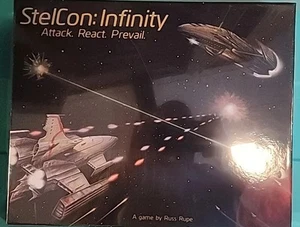 STELCON INFINITY ATTACK REACT PREVAIL BOARD GAME- MIB - Picture 1 of 7