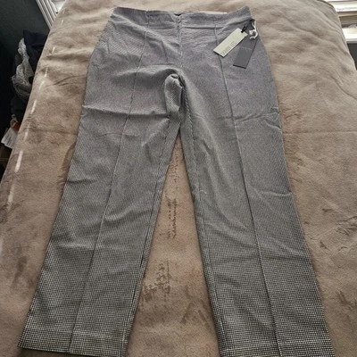 NUEVO Pantalones de Vestir Massimo Fabro TALLA 14 Cintura Alta Ajuste A Medida Pierna Ajustada Foto 1 de 4