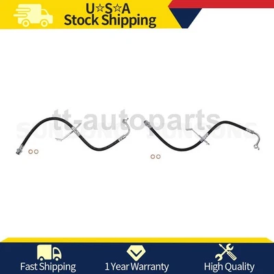 Línea de manguera de freno delantero Sunsong 2 piezas para Kia Optima 2011 2012 2013 2014 2015 2016 Foto 1 de 4