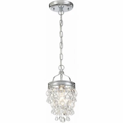 Iluminación Crystorama - Mini araña de una luz - Mini araña - Calipso - 1 Foto 1 de 4