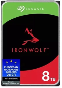 Seagate IronWolf 8TB NAS Hard Drive 3.5" 5400RPM 256MB Cache - Picture 1 of 3