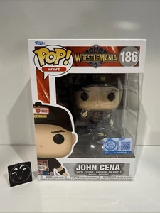 🔺WWE - John Cena (WrestleMania 41) US Exclusive Pop Vinyl 186 - Picture 1 of 1