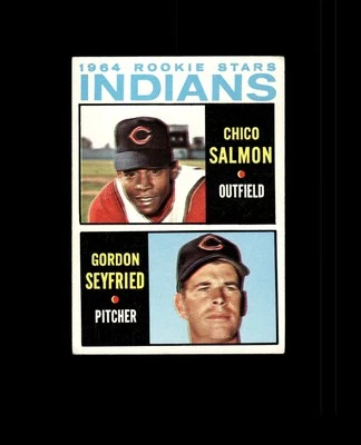 1964 Topps 499 Rookie Stars Chico Salmon/Gordon Seyfried RC VG-EX #D1,453575 - Image 1 of 2