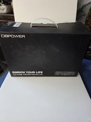 DBPOWER T20 1800 Lumens LCD Mini Projector NIB - Image 1 of 3