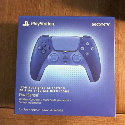 Sony PS5 Icon Blue Special Edition DualSense Controller | Brand New In Hand - Image 1 of 4