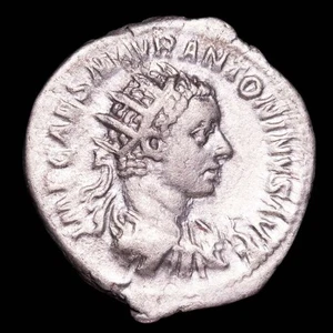 *Lucernae* Heliogabalo 218-222 d.C. Antoniniano - PM TRP COS PP Roma entronada - Picture 1 of 5