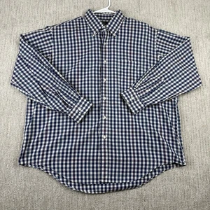 Vintage Orvis Button Down Shirt Men’s Size XL Plaid Made In USA - Picture 1 of 7