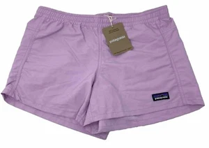 Patagonia Kids Baggies Shorts 4” Unlined Dragon Purple Size 12 Large NWT Youth - Picture 1 of 9