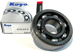 NUEVO RODAMIENTO RÍGIDO DE BOLAS KOYO 6304 C3, TIPO ABIERTO, SIN SELLOS 20x52x15 - Imagen 1 de 5