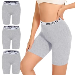 CAILECOTTON Womens Boxer Briefs Underwear Plus Size Boxer Briefs Full Coverag... - Picture 1 of 5